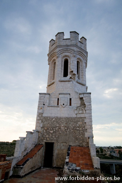 Le château de Portopalo - (c) Forbidden Places - Sylvain Margaine - La tour