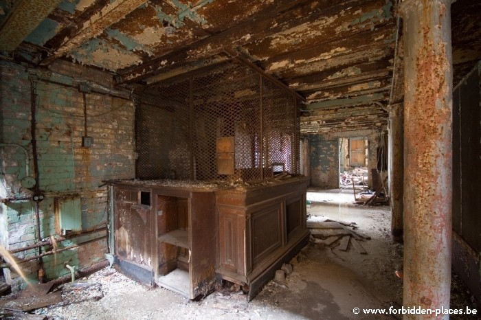 Old Newark county Jail - (c) Forbidden Places - Sylvain Margaine - 8. Reception desk