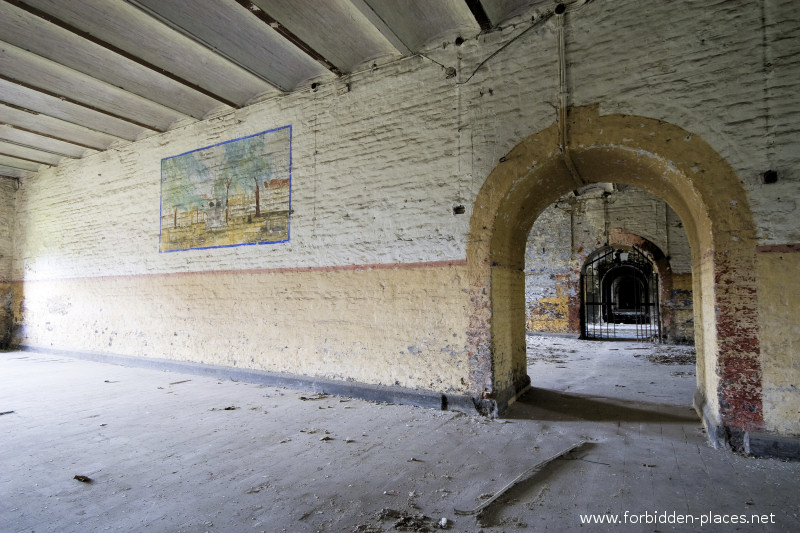 Fort de la Chartreuse, Liège - (c) Forbidden Places - Sylvain Margaine - 6- Peintures