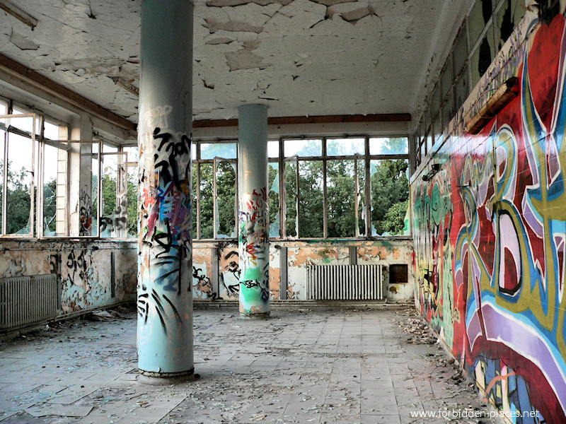 Joseph Lemaire's Sanatorium - (c) Forbidden Places - Sylvain Margaine - 12 - Frescos.