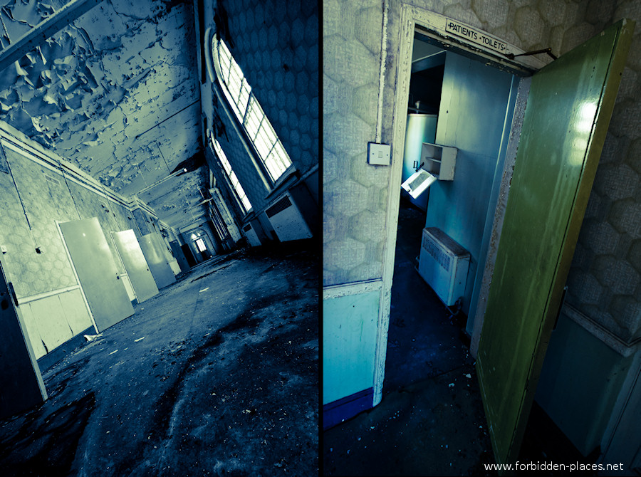Cane Hill Asylum - (c) Forbidden Places - Sylvain Margaine - 11 - Corridor.