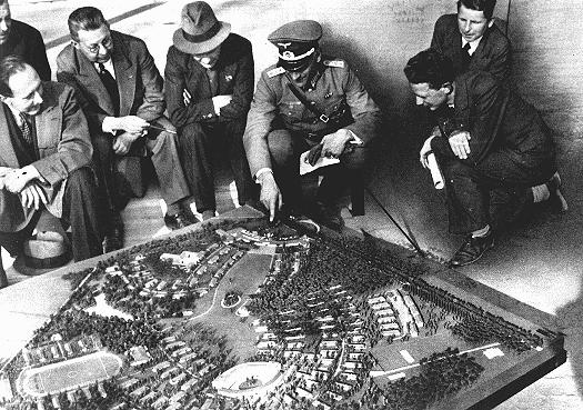 Le Village Olympique de Berlin des JO d'Été de 1936 - Cliquez pour agrandir!