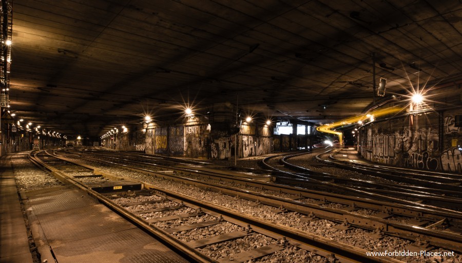Metro de Bruselas - (c) Forbidden Places - Sylvain Margaine - 6- Tunnel Constitution