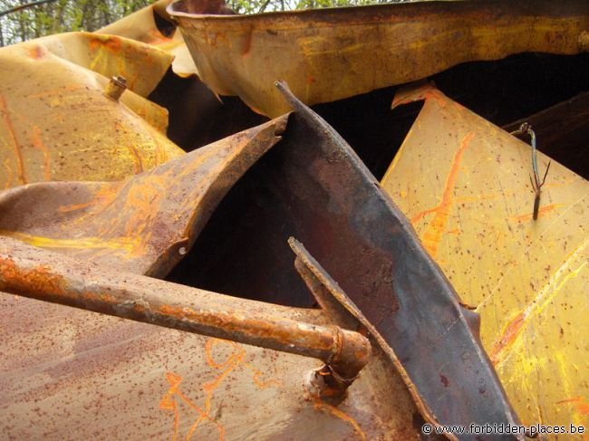 Intervapeur Verviers - (c) Forbidden Places - Sylvain Margaine - Colorful rust