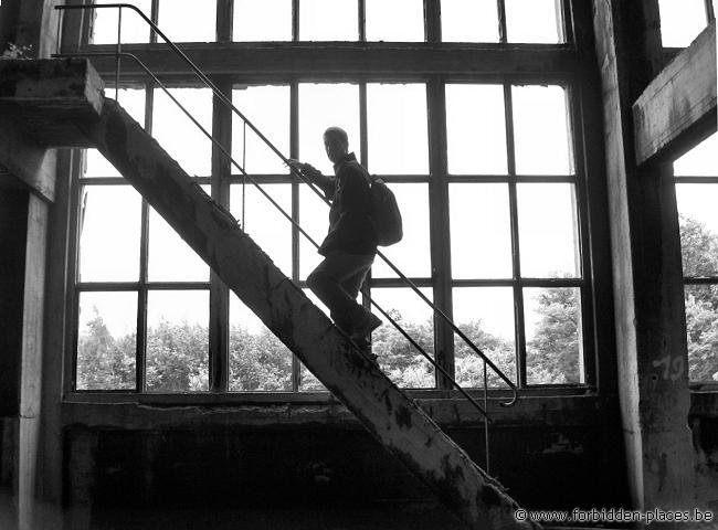 Péronnes coal washing plant - (c) Forbidden Places - Sylvain Margaine - Backlight