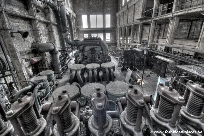 La centrale électrique de Westport - (c) Forbidden Places - Sylvain Margaine - Deuxième hall, plus ancien