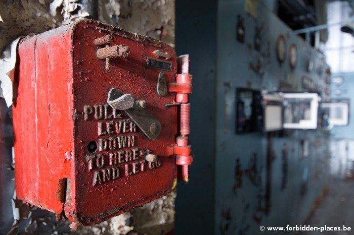 Westport power plant - (c) Forbidden Places - Sylvain Margaine - Fire safety