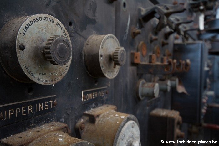 Westport power plant - (c) Forbidden Places - Sylvain Margaine - The famous logo...