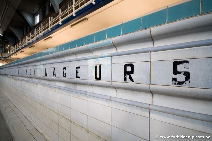 La piscine de la Sauvenière - (c) Forbidden Places - Sylvain Margaine - 1m60, non nageurs