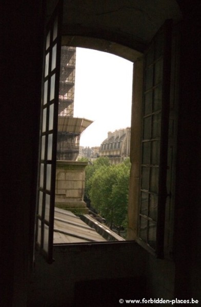 Les secrets de Saint Sulpice - (c) Forbidden Places - Sylvain Margaine - Vue d'un des petits appartments