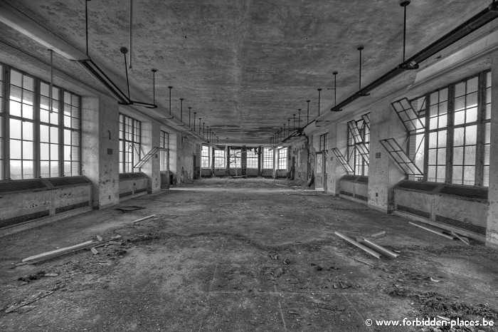 L'hôpital de Sea View - (c) Forbidden Places - Sylvain Margaine - Salle de repos