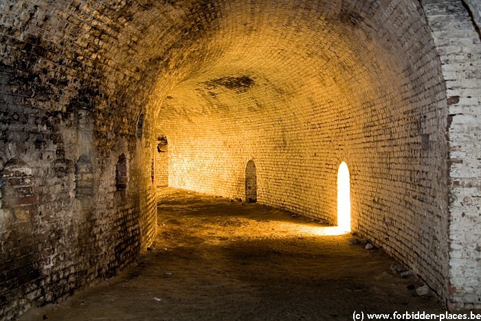 Maastricht casemates - (c) Forbidden Places - Sylvain Margaine - Spacious caponier