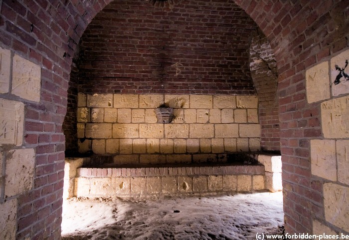 Las casamatas subterráneas de Maastricht - (c) Forbidden Places - Sylvain Margaine - The small fountain