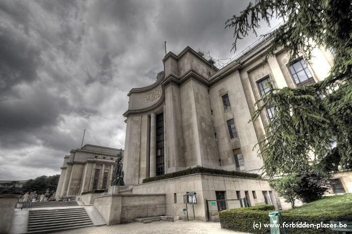 Le palais de Chaillot - (c) Forbidden Places - Sylvain Margaine - Outside 2