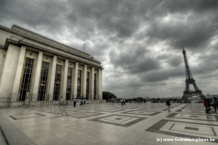 Le palais de Chaillot - (c) Forbidden Places - Sylvain Margaine - Outside 3