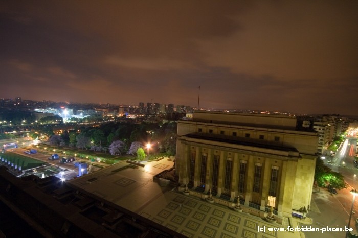 Le palais de Chaillot - (c) Forbidden Places - Sylvain Margaine - West wing