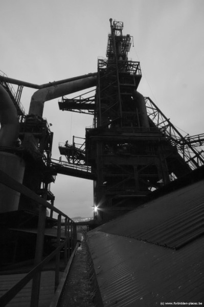 The mysterious steelworks - (c) Forbidden Places - Sylvain Margaine - Blast furnace