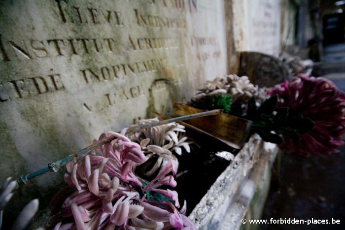 The abandoned crypt - (c) Forbidden Places - Sylvain Margaine - Cheap souvenirs