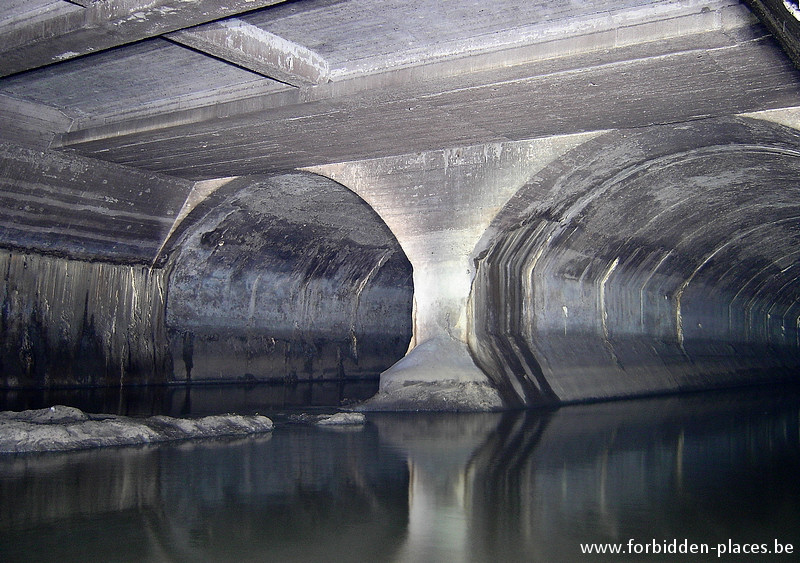 Brussels underground sewers and drains system - (c) Forbidden Places - Sylvain Margaine - Senne's northern mouth