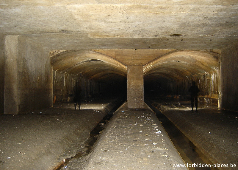 Brussels underground sewers and drains system - (c) Forbidden Places - Sylvain Margaine - The old river Senne