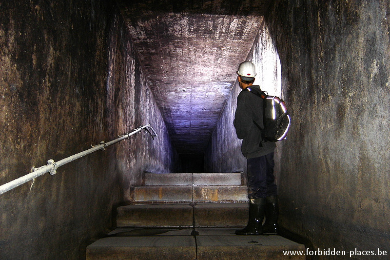 Brussels underground sewers and drains system - (c) Forbidden Places - Sylvain Margaine - Montagne street main sewer