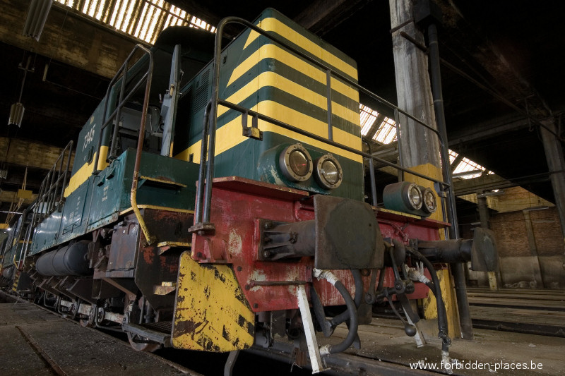 Le cimetière de locomotives - (c) Forbidden Places - Sylvain Margaine - 2