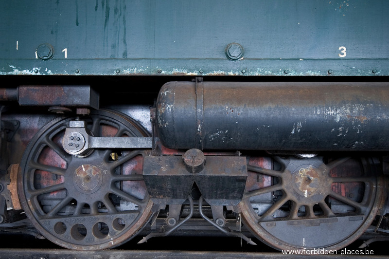 Le cimetière de locomotives - (c) Forbidden Places - Sylvain Margaine - 3