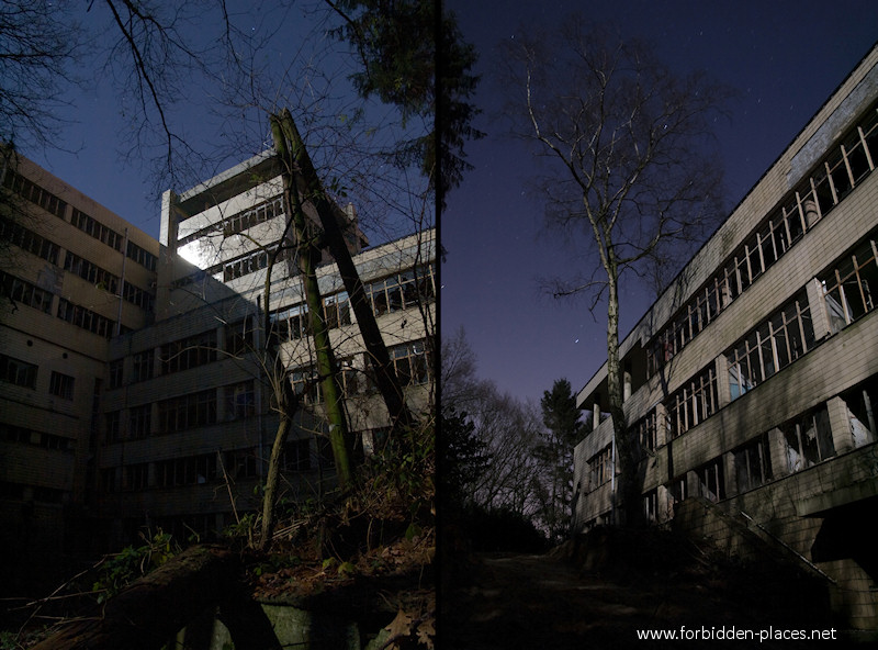 Le Sanatorium Joseph Lemaire - (c) Forbidden Places - Sylvain Margaine - 5- Extérieurs.