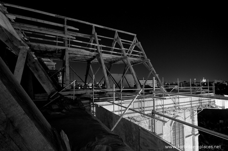 Eight Of Brussels’ Churches - (c) Forbidden Places - Sylvain Margaine - 14 - The Beguine convent in reconstruction.