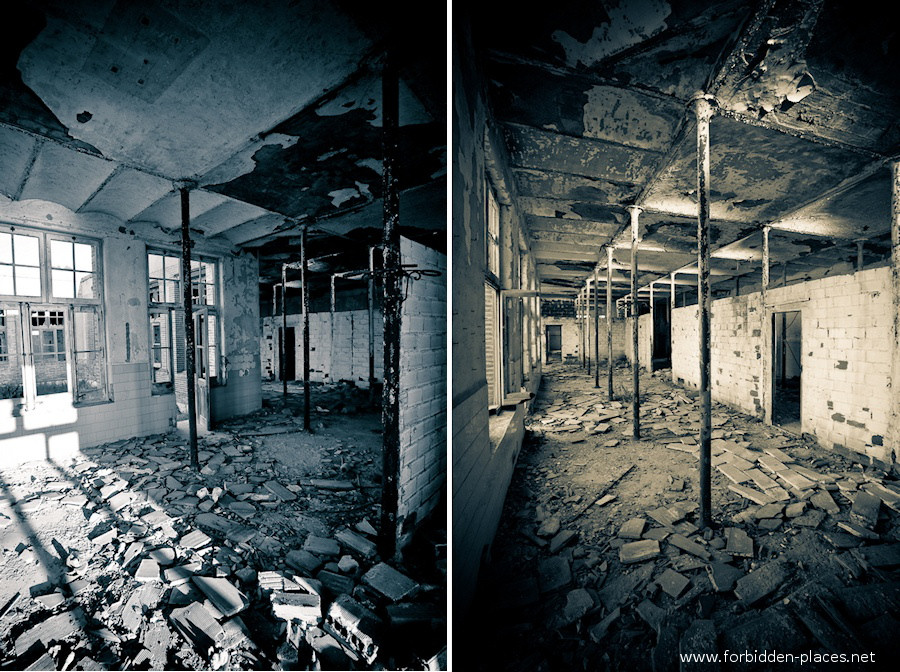 Sabinosa's Sanatorium - (c) Forbidden Places - Sylvain Margaine - 12 - Cold interiors.