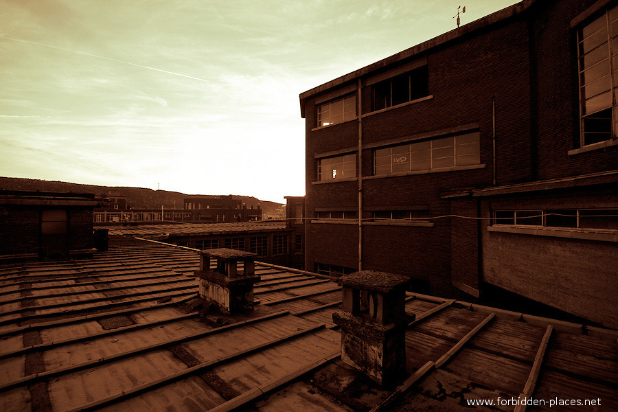 Val Benoît's University - (c) Forbidden Places - Sylvain Margaine - 9 - Sunset.