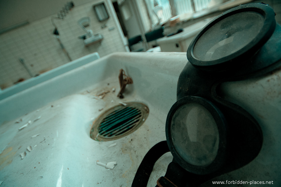 La Morgue d'Anvers - (c) Forbidden Places - Sylvain Margaine - 11 - La table de dissection.