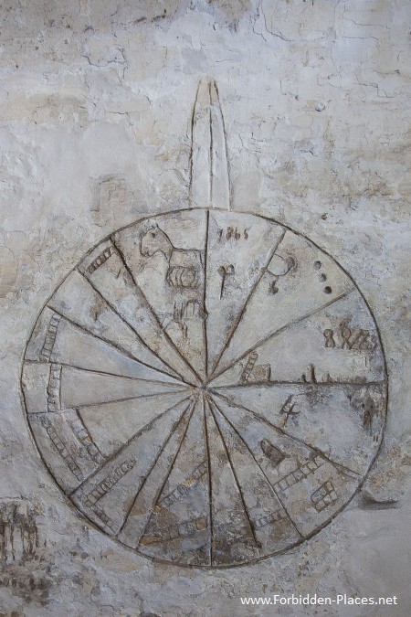 Vilvoorde Prison - (c) Forbidden Places - Sylvain Margaine -   8 - The calendar.
