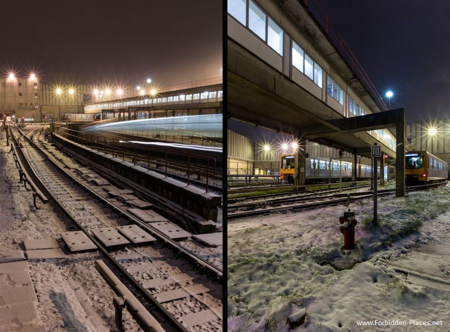 Brussels Metro - (c) Forbidden Places - Sylvain Margaine - 4- Delta depot (2)