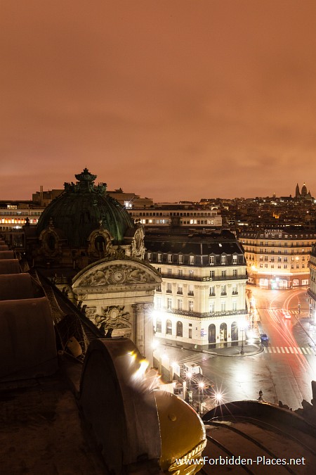 La Ópera Garnier - (c) Forbidden Places - Sylvain Margaine - 2- The great dome.