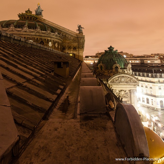 L'Opéra Garnier - (c) Forbidden Places - Sylvain Margaine - 3- Le toit.