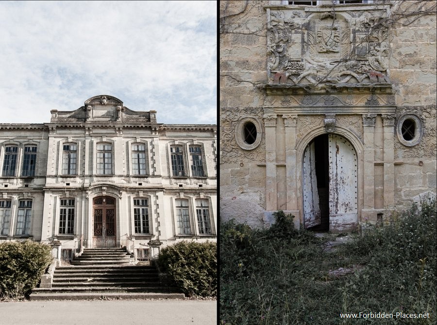 Castillos Abandonados desde el Suroeste de Francia - (c) Forbidden Places - Sylvain Margaine - 6- Facades.